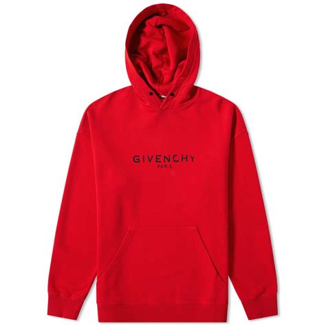 givenchy paris red jumper|Givenchy Paris hoodie.